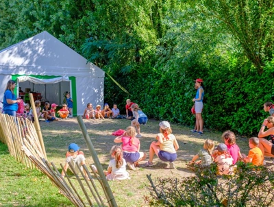 Camping avec club d'enfant